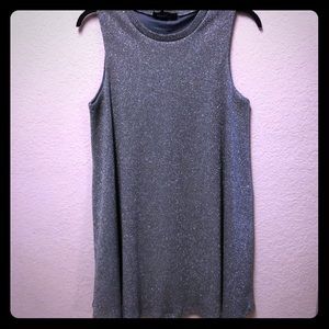 Silver party dress